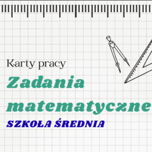 Szkoła średnia - karta pracy